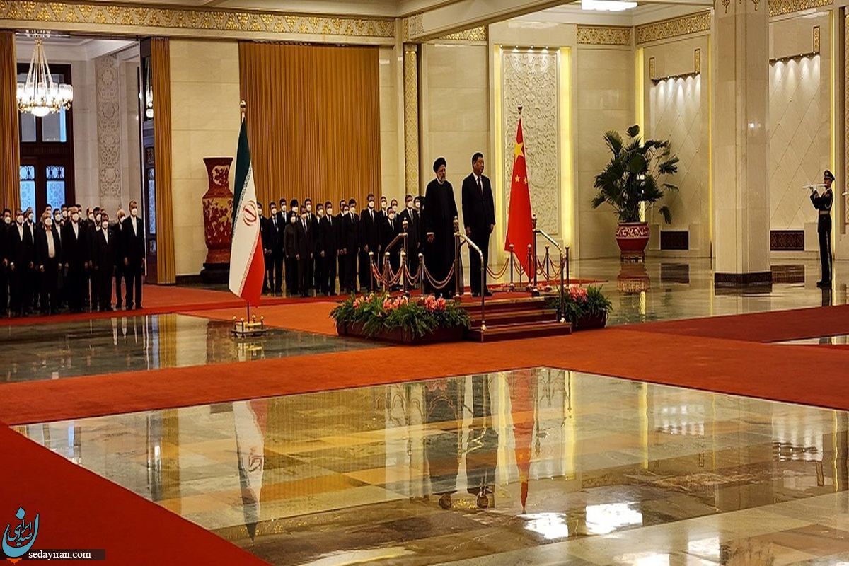 استقبال باشکوه رئیس جمهور چین از رئیسی در محل ساختمان کنگره   شلیک 21 گلوله توپ به افتخار رئیس جمهوری ایران