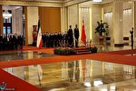 استقبال باشکوه رئیس جمهور چین از رئیسی در محل ساختمان کنگره / شلیک 21 گلوله توپ به افتخار رئیس جمهوری ایران