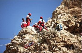 نجات ۶ کودک گرفتار در کوه‌های کرمان