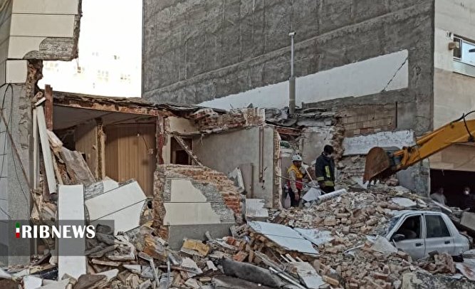فیلم  انفجار منزل مسکونی در عباسی تبریز