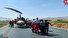 فرود یک هلیکوپتر در وسط جاده بروجرد / علت چه بود؟